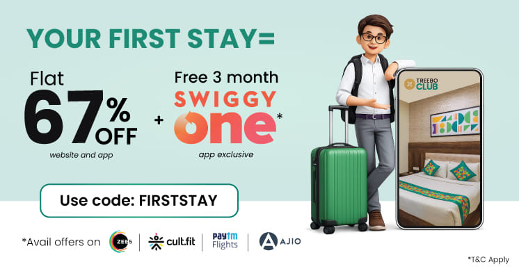 Treebo FIRST STAY Coupon