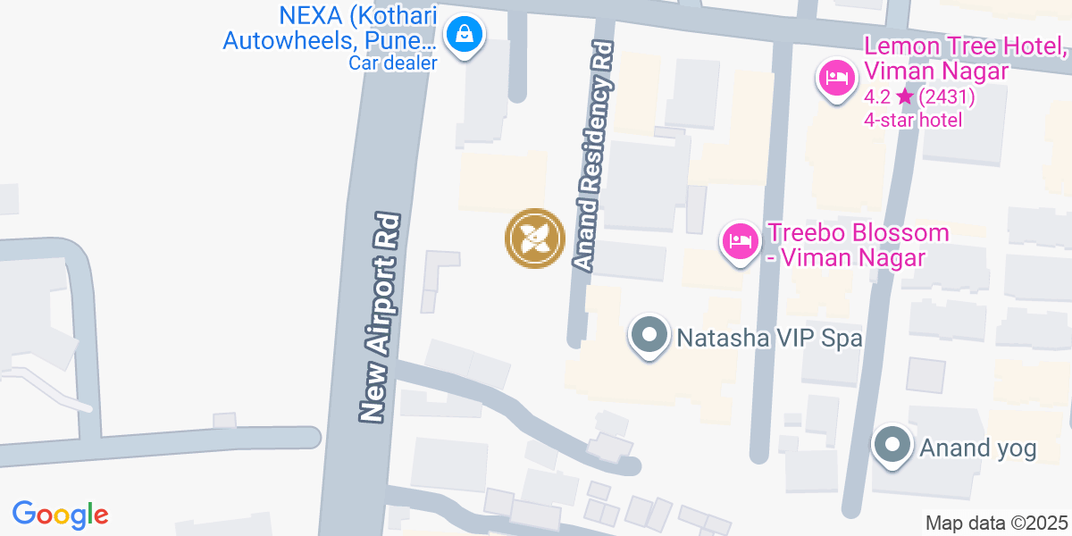 Itsy Hotels Blossom Viman Nagar Pune Budget Hotel With Breakfast Hotel Map Thumbnail 3954 
